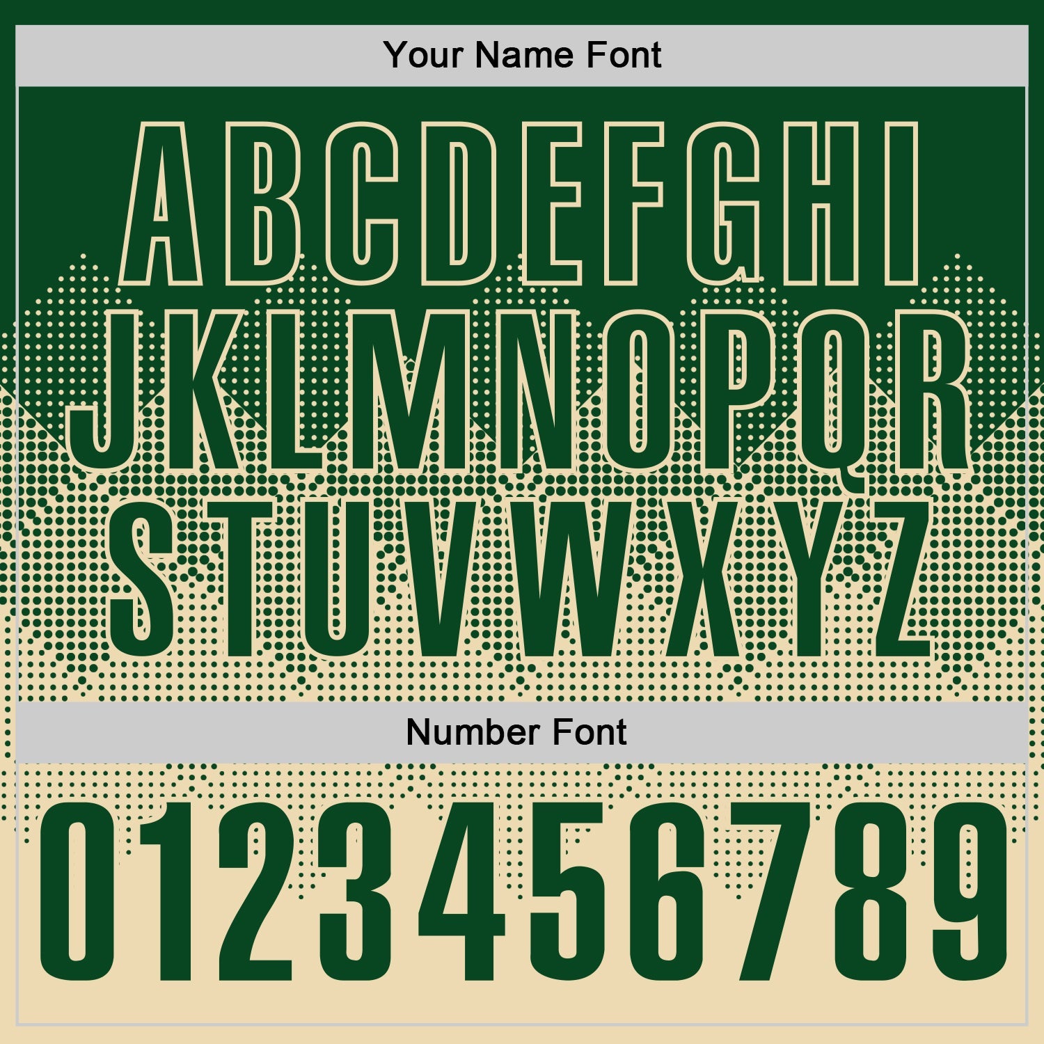 Custom Green Cream 3D Gradient Square Shape Performance Polo Shirt