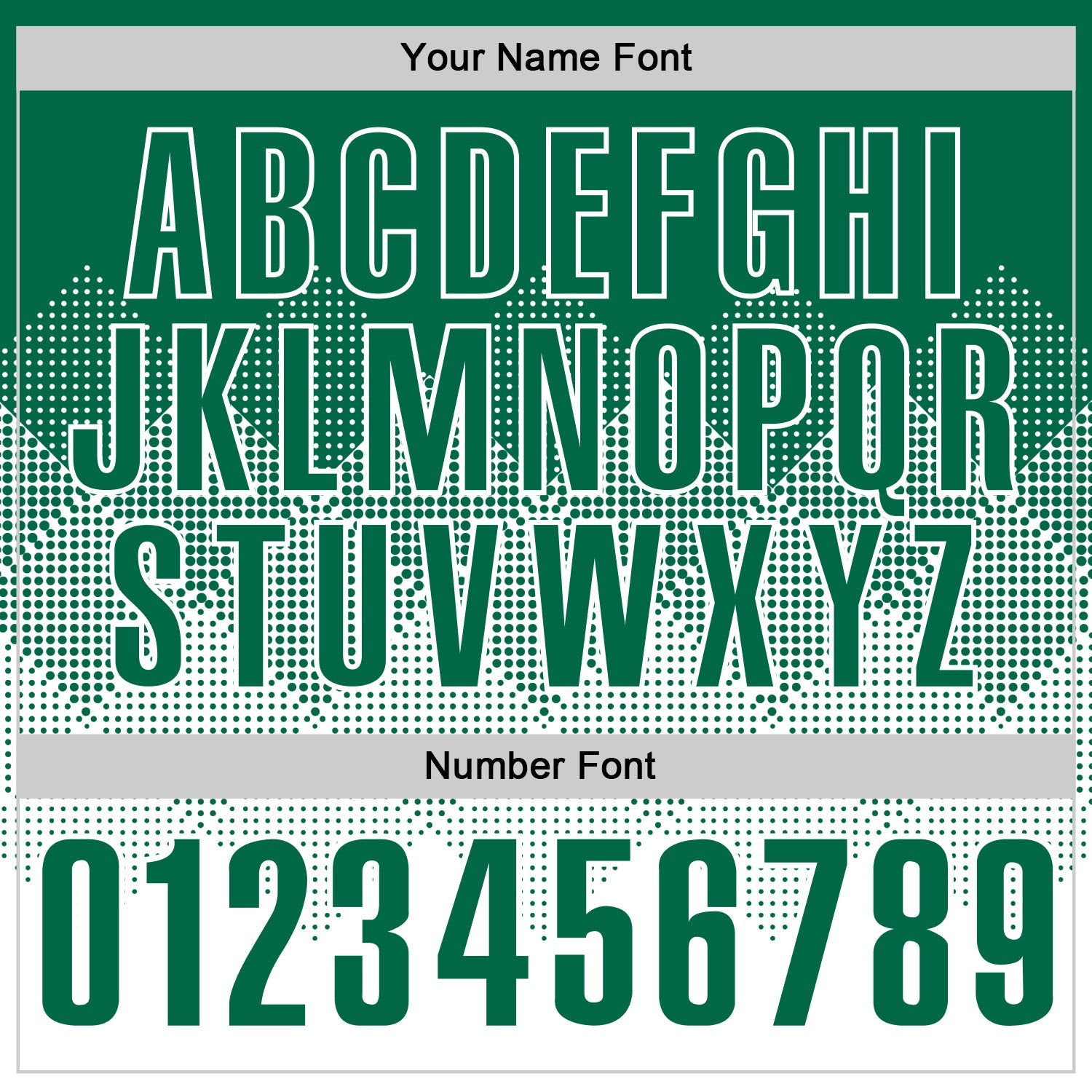 Custom Kelly Green White 3D Gradient Square Shape Performance Polo Shirt