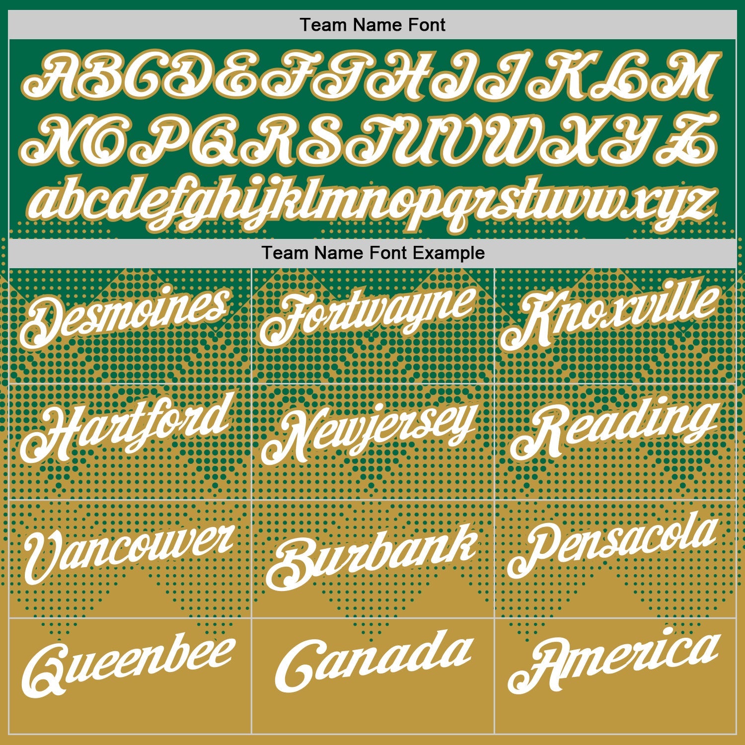 Custom Kelly Green White-Old Gold 3D Gradient Square Shape Performance Polo Shirt