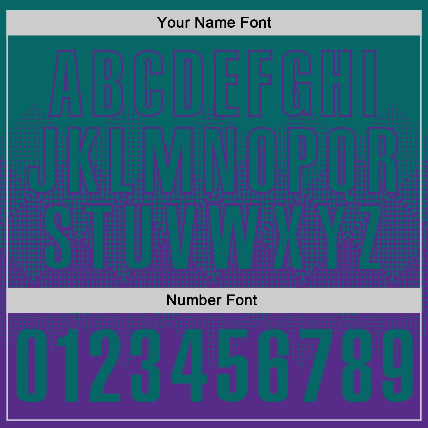 Custom Teal Purple 3D Gradient Square Shape Performance Polo Shirt