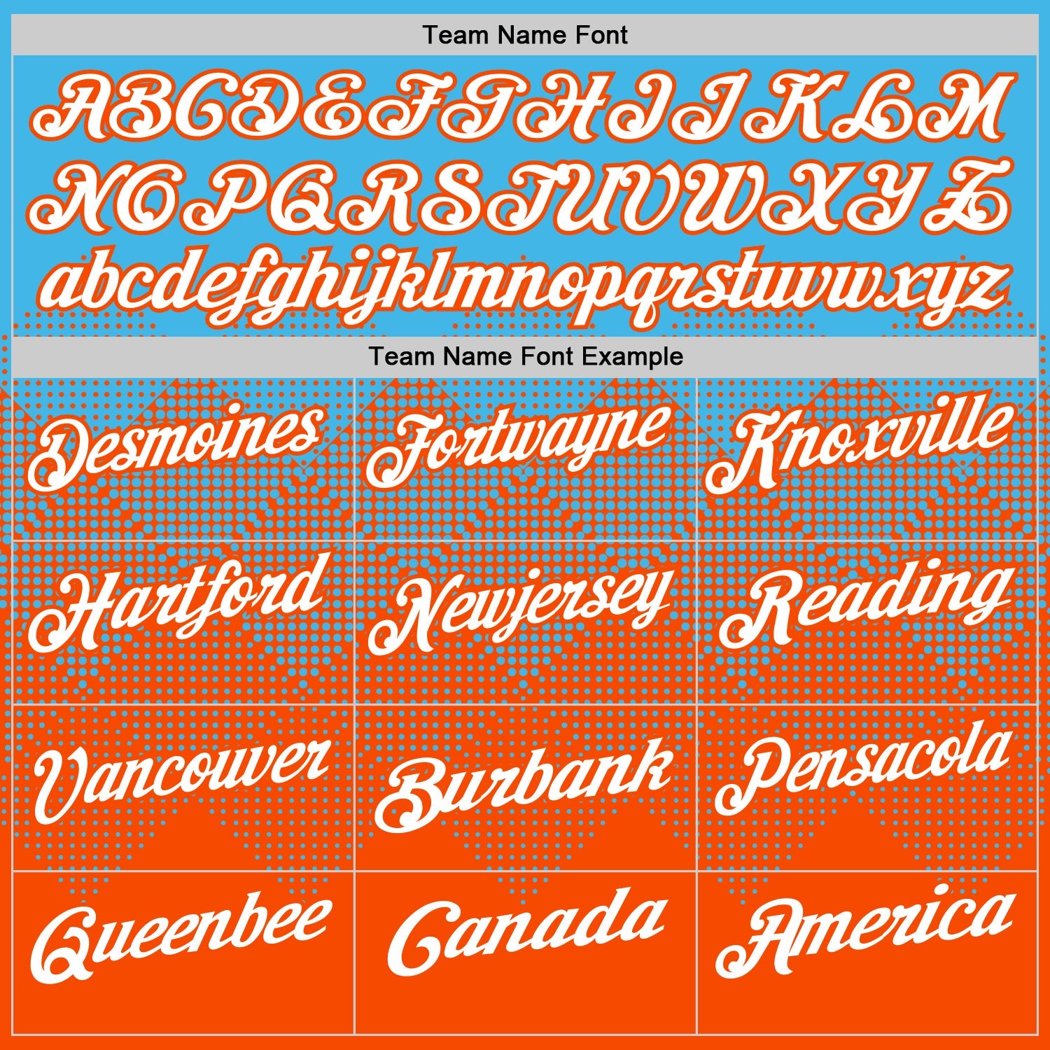 Custom Sky Blue White-Orange 3D Gradient Square Shape Performance Polo Shirt