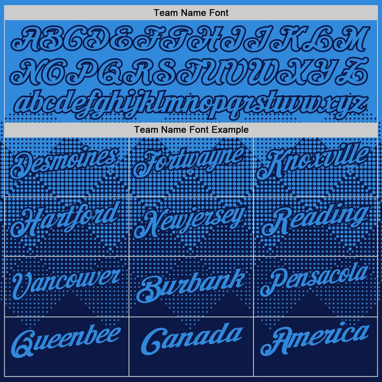 Custom Powder Blue Navy 3D Gradient Square Shape Performance Polo Shirt