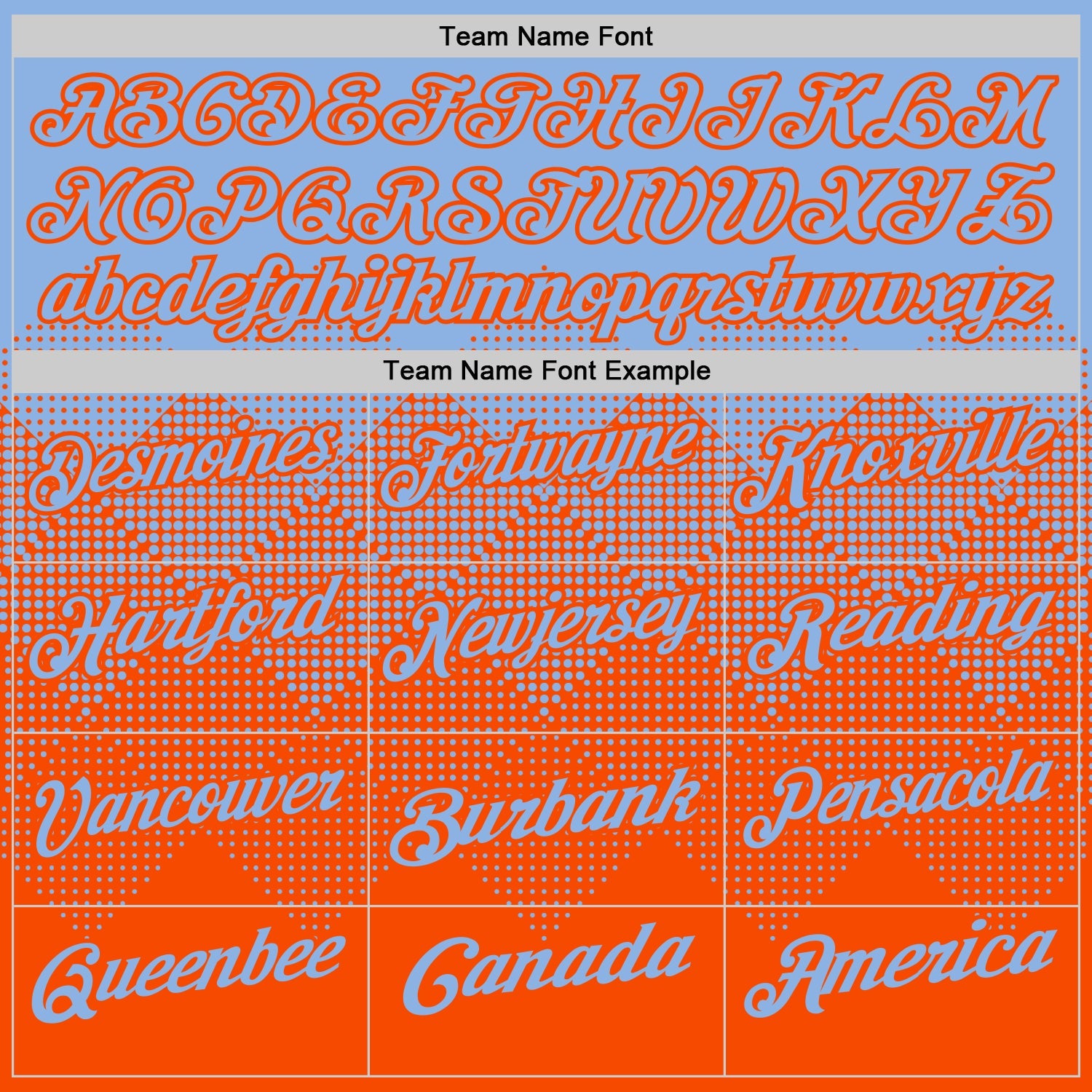 Custom Light Blue Orange 3D Gradient Square Shape Performance Polo Shirt