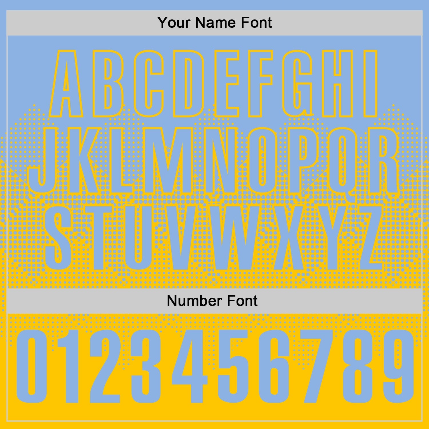 Custom Light Blue Yellow 3D Gradient Square Shape Performance Polo Shirt