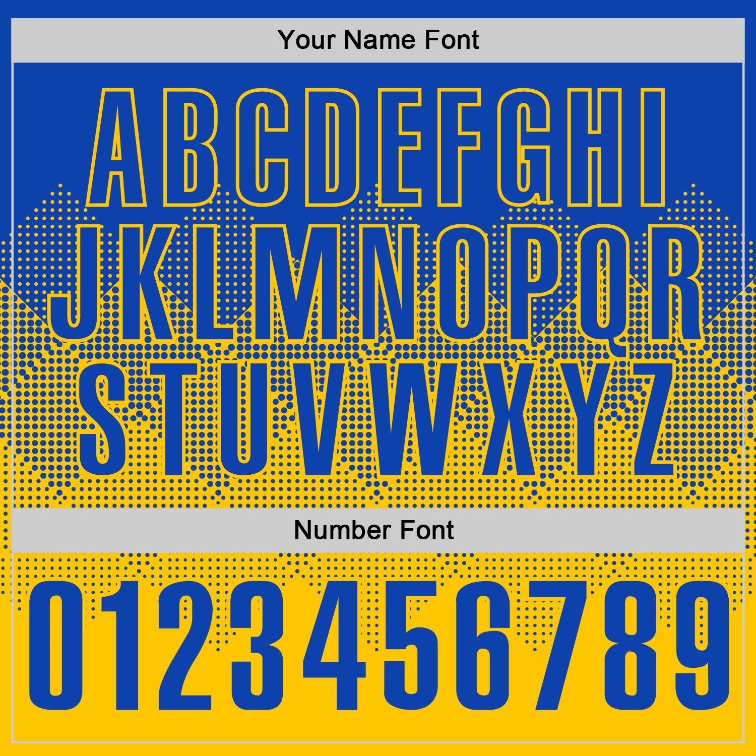 Custom Thunder Blue Yellow 3D Gradient Square Shape Performance Polo Shirt