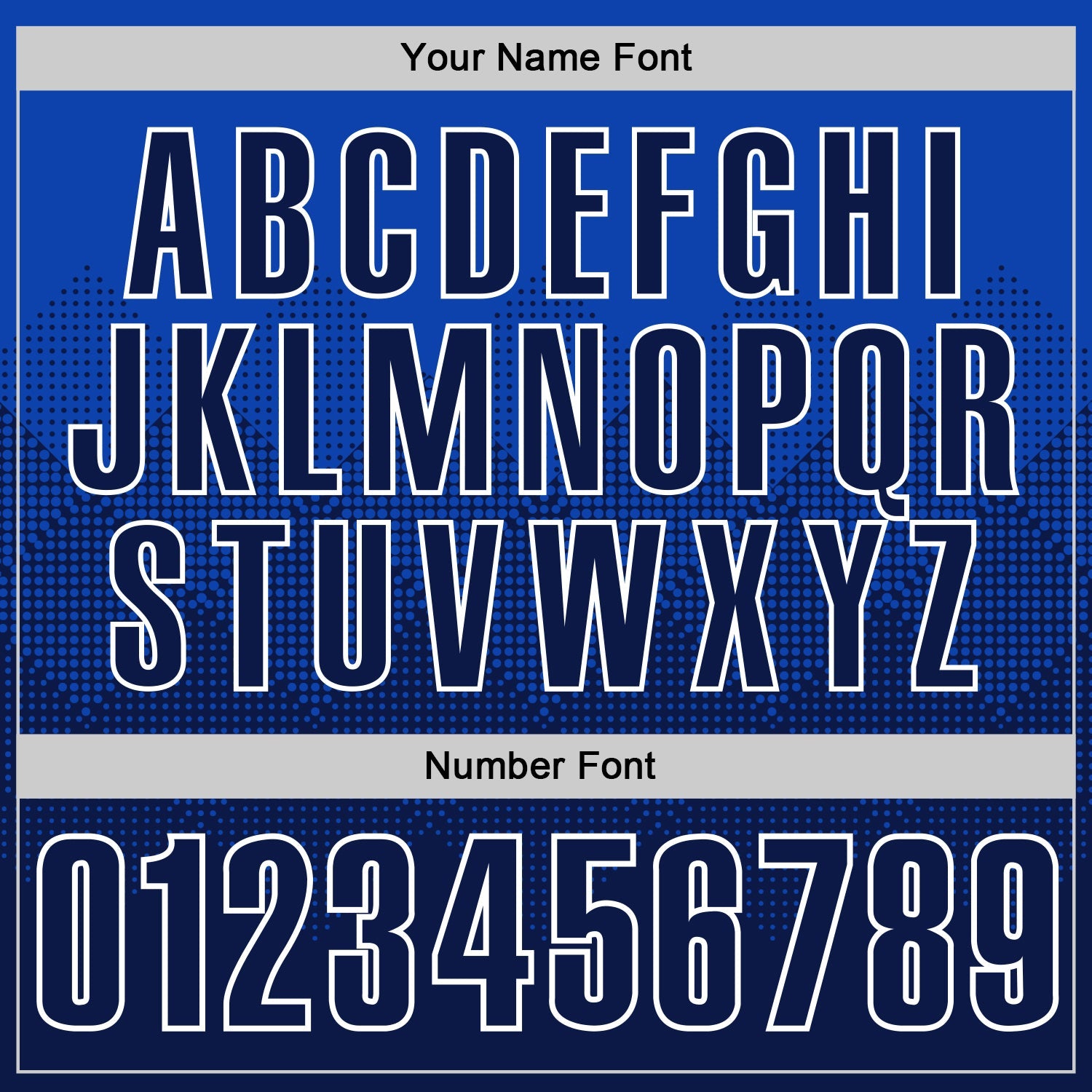 Custom Thunder Blue Navy-White 3D Gradient Square Shape Performance Polo Shirt