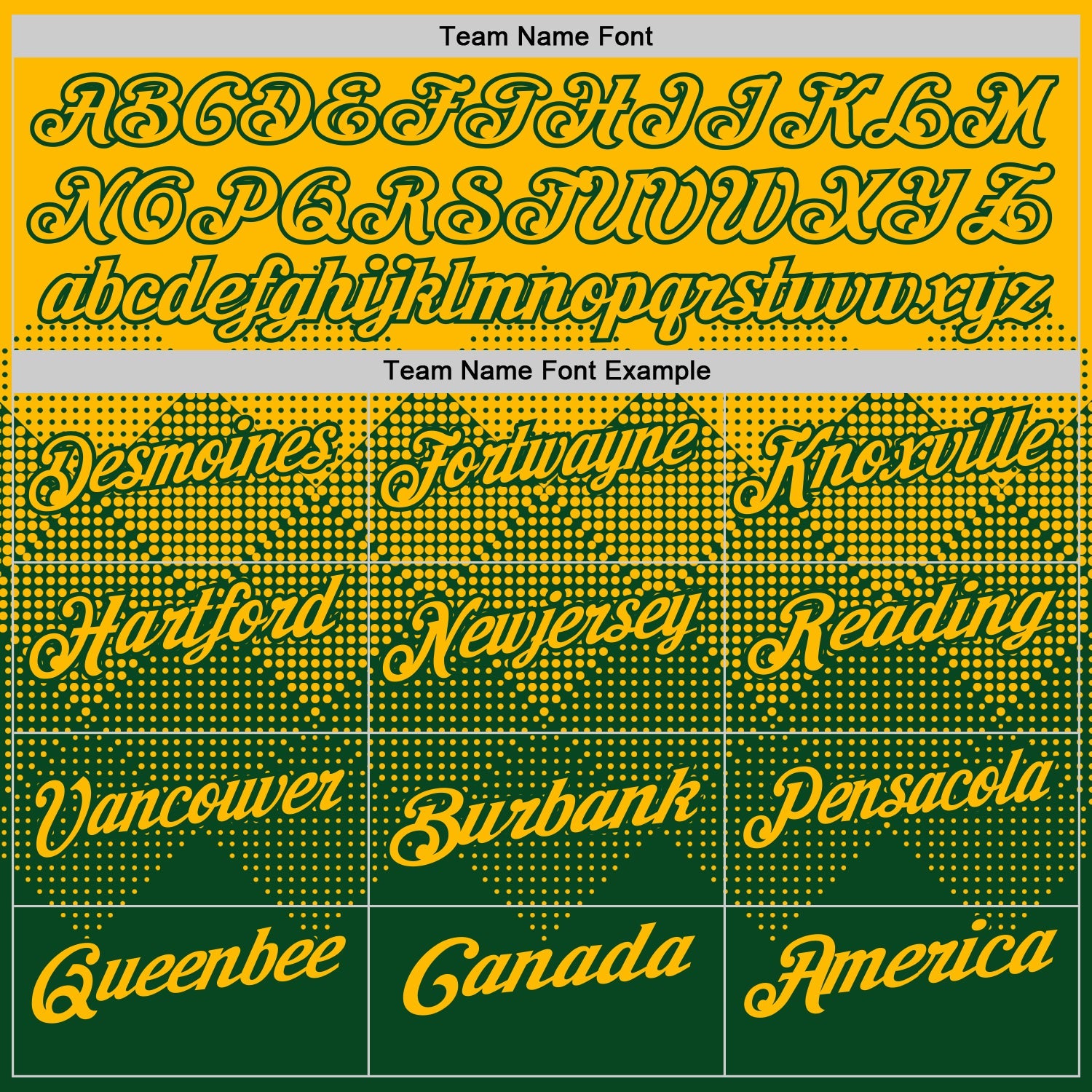 Custom Gold Green 3D Gradient Square Shape Performance Polo Shirt