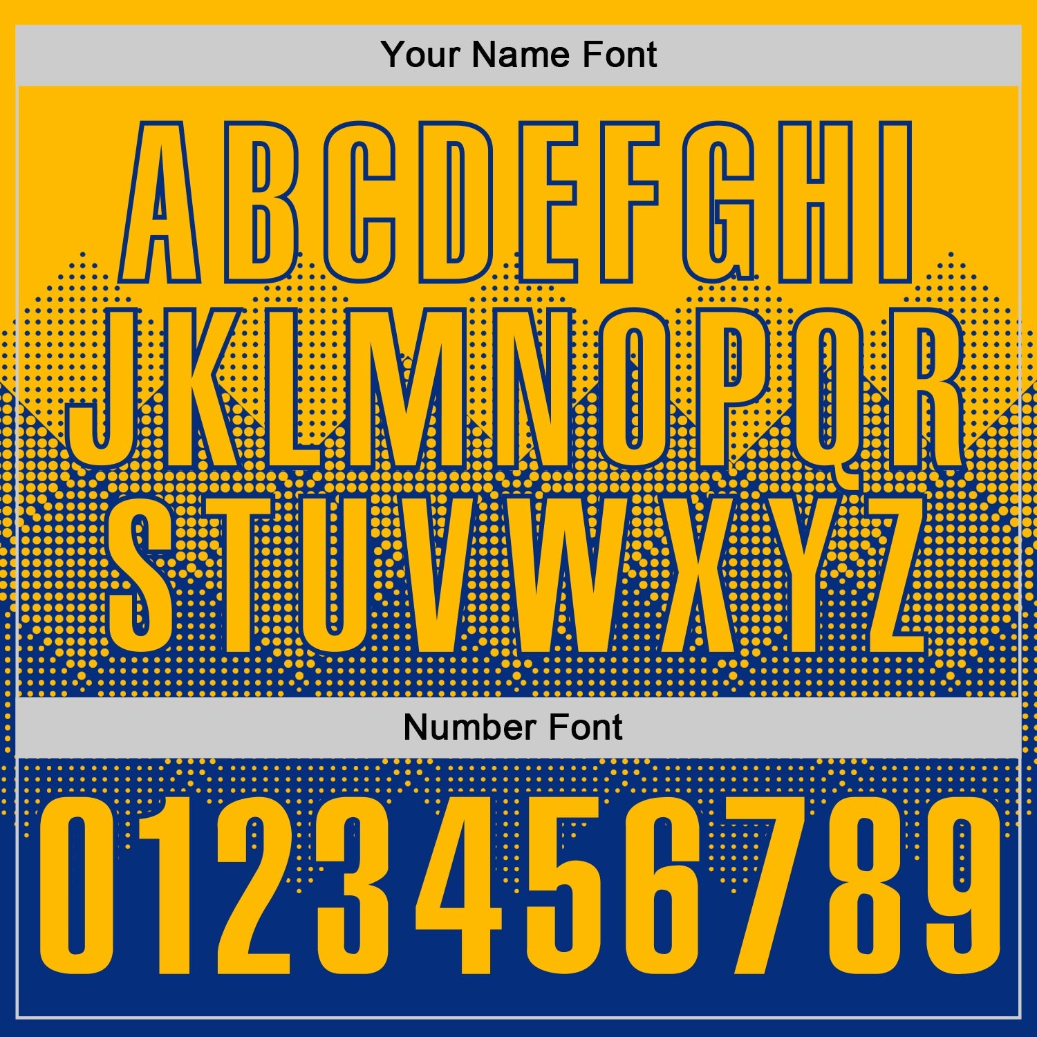 Custom Gold Royal 3D Gradient Square Shape Performance Polo Shirt