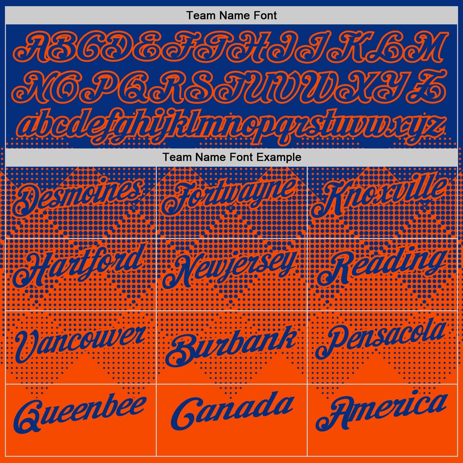 Custom Royal Orange 3D Gradient Square Shape Performance Polo Shirt