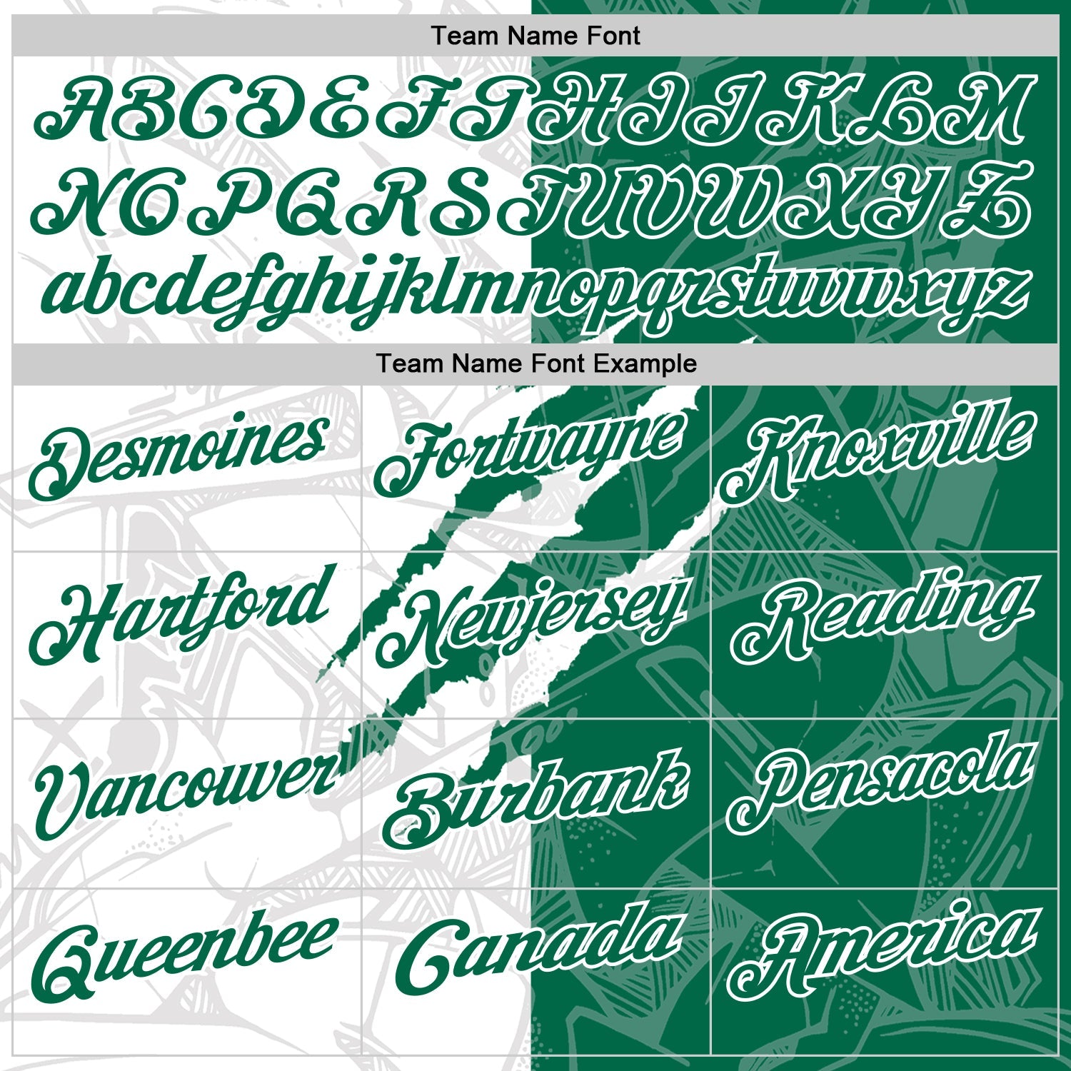 Custom Graffiti Pattern Kelly Green-White 3D Scratch Performance Polo Shirt