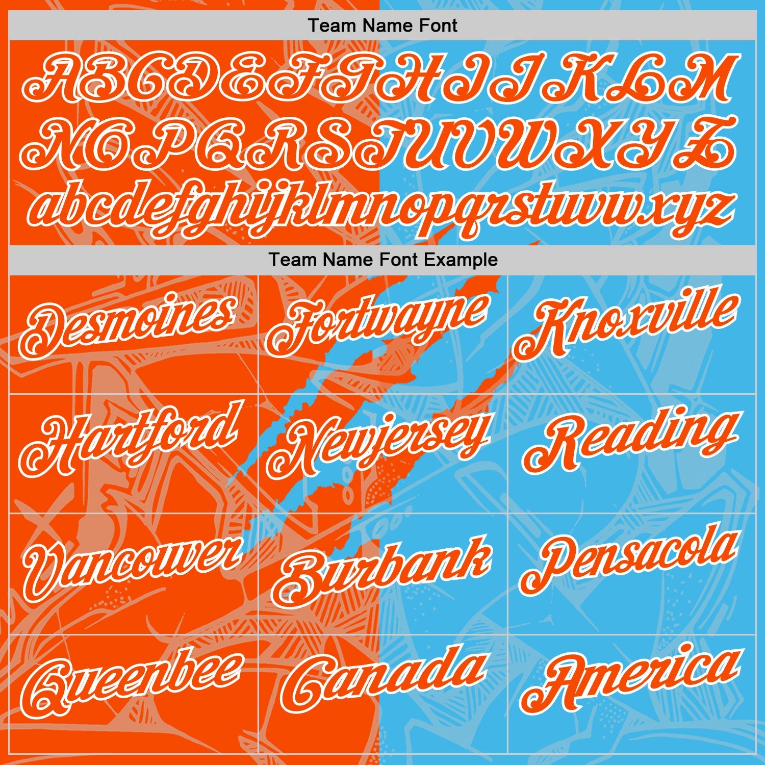 Custom Graffiti Pattern Orange Sky Blue-White 3D Scratch Performance Polo Shirt