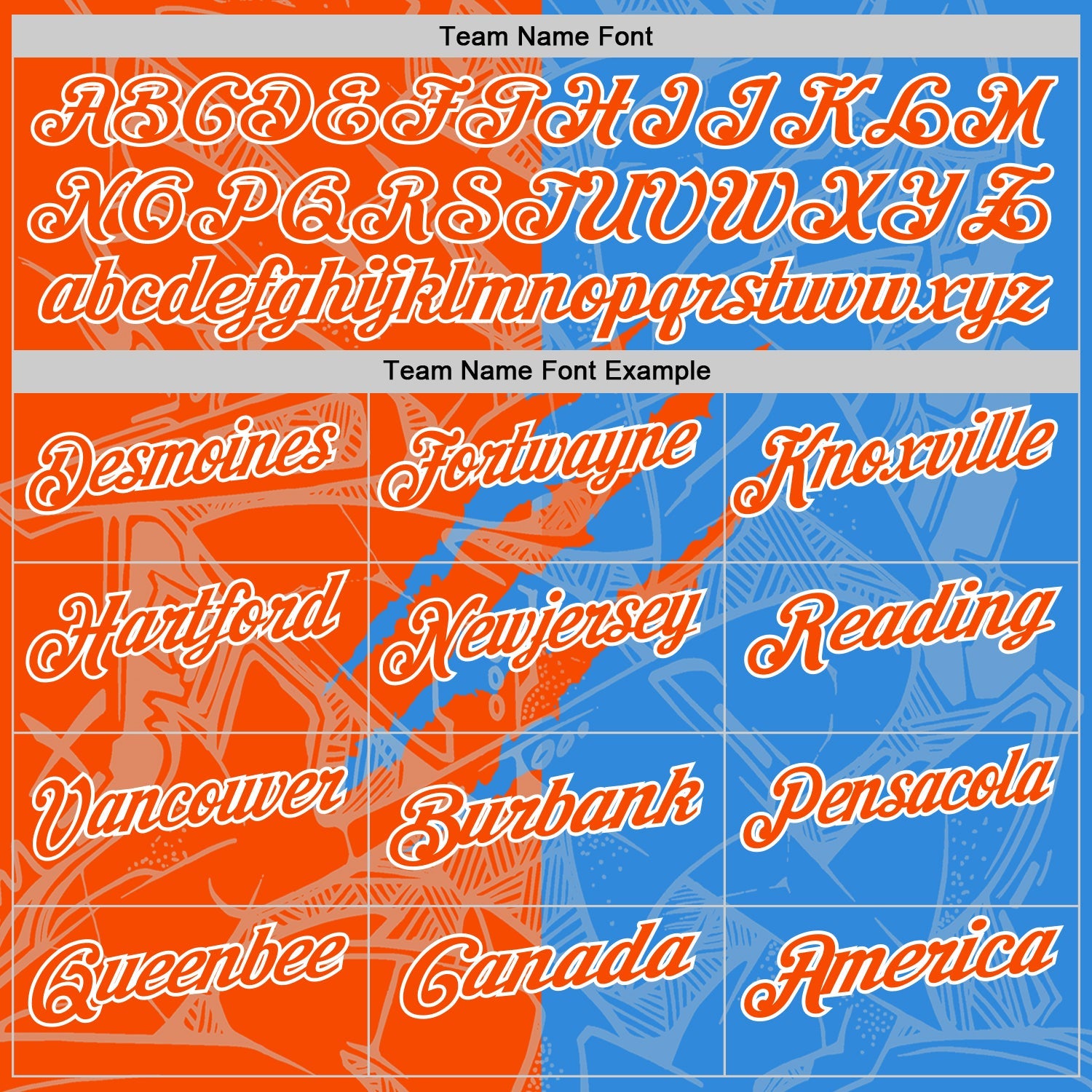 Custom Graffiti Pattern Orange Powder Blue-White 3D Scratch Performance Polo Shirt