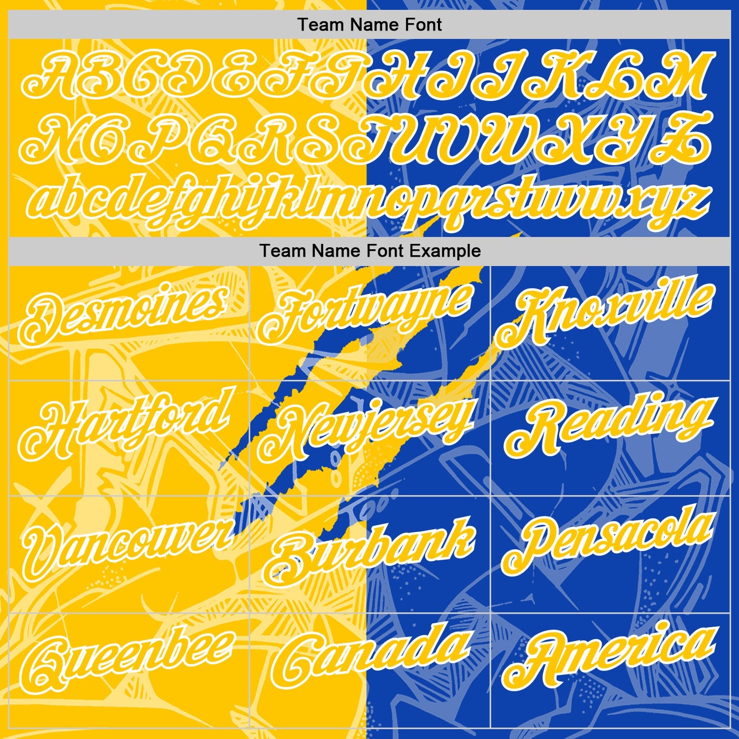 Custom Graffiti Pattern Yellow Thunder Blue-White 3D Scratch Performance Polo Shirt