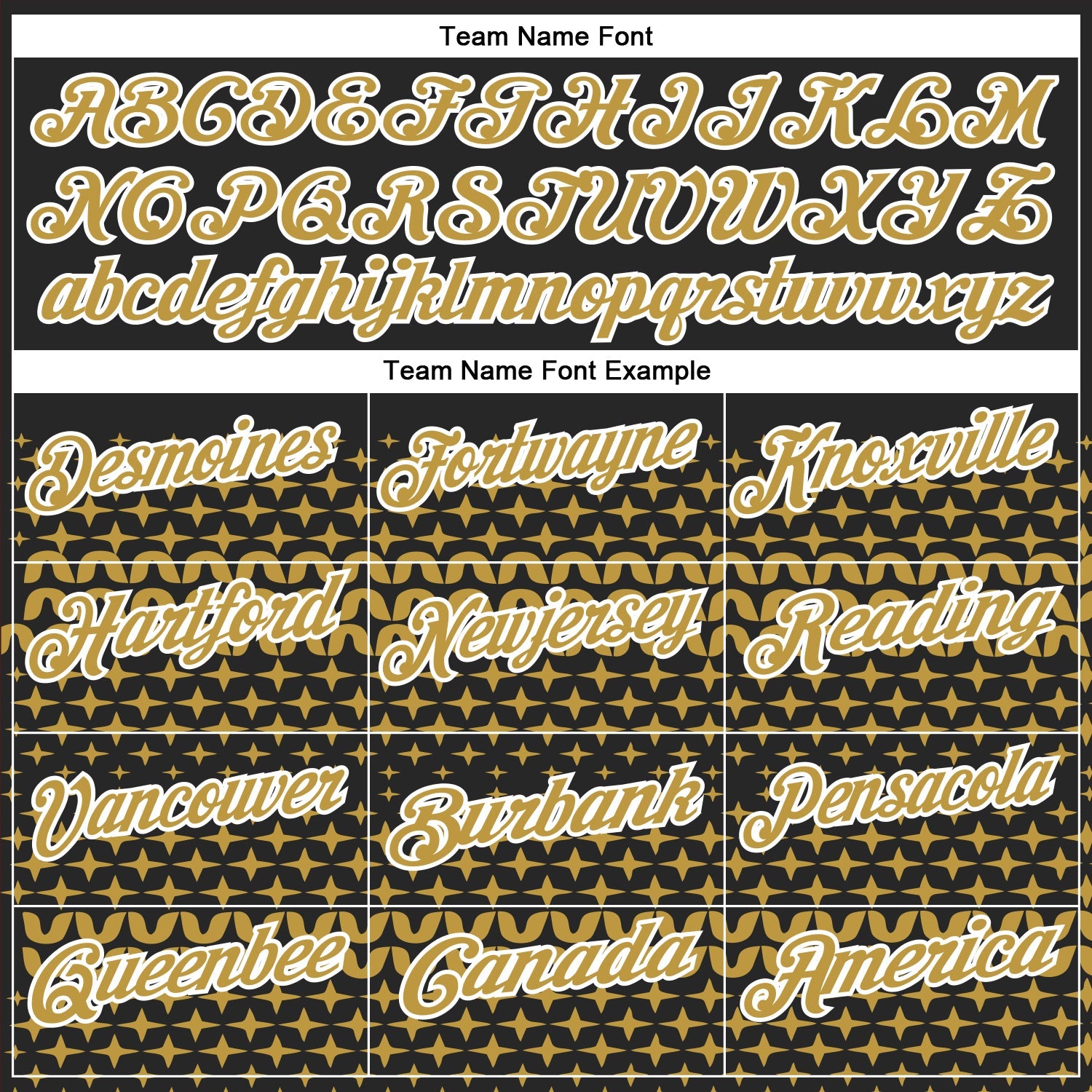 Custom Black Old Gold-White 3D Pattern Design Star Performance Polo Shirt