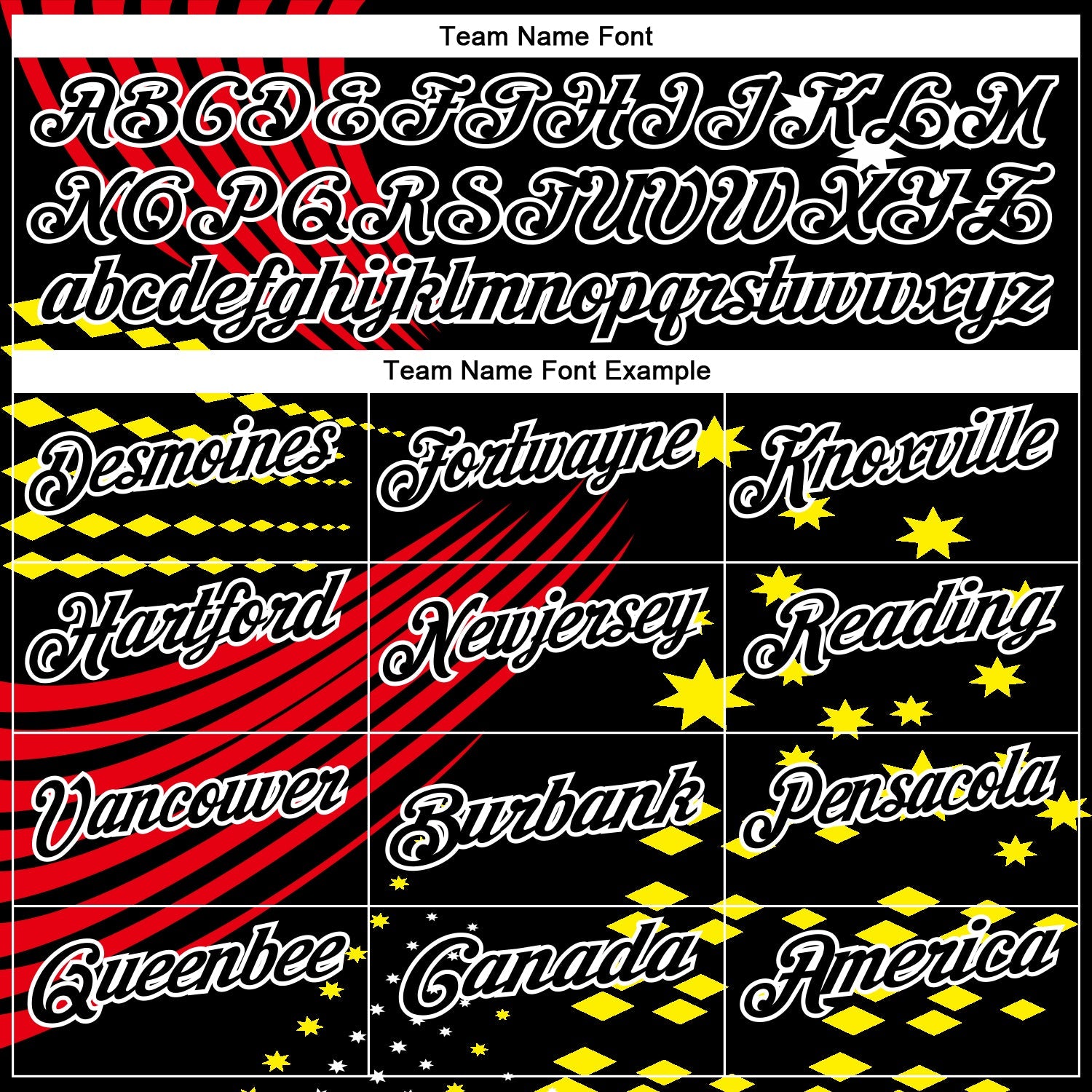 Custom Black Fire Red Light Yellow-White 3D Pattern Design Star And Geometric Shapes Performance Polo Shirt