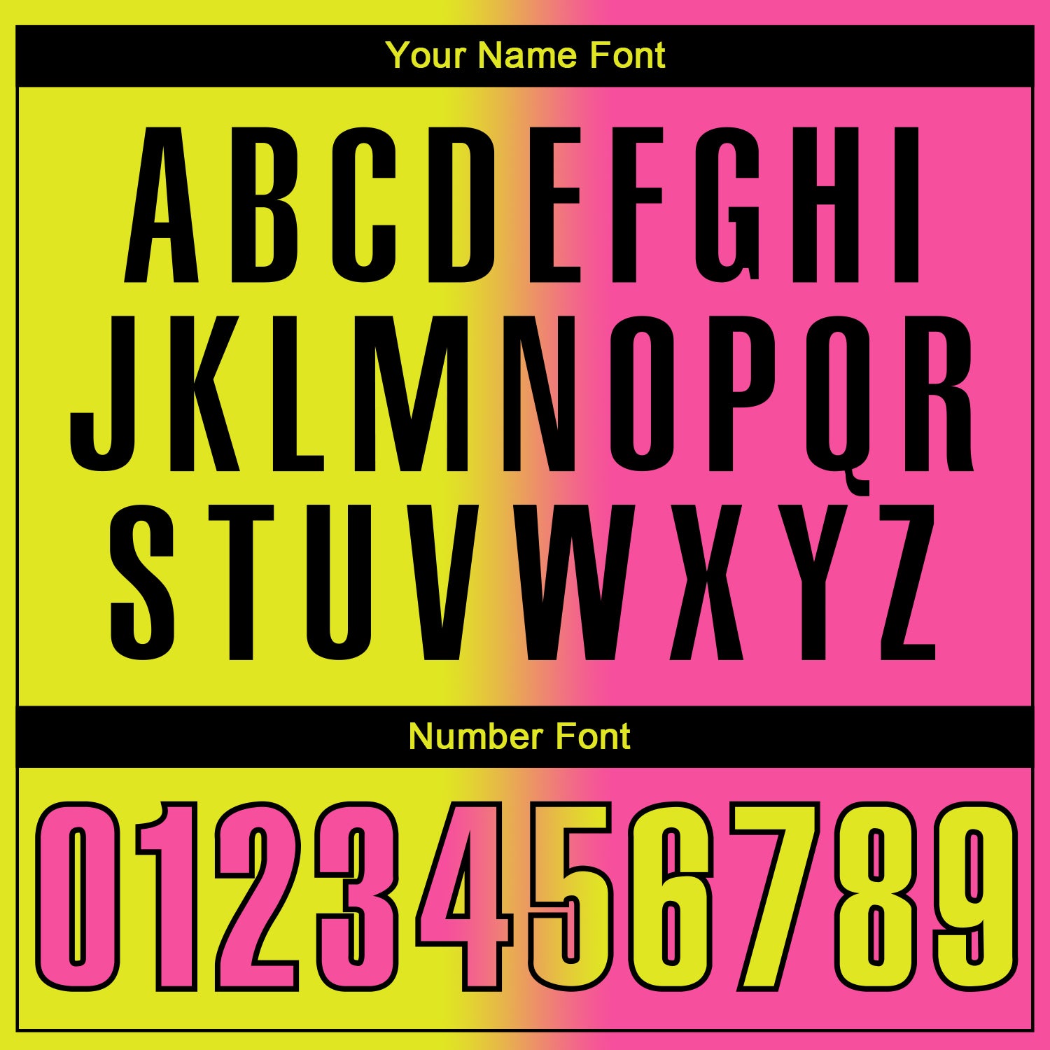 Custom Neon Yellow Pink-Black 3D Gradient Fashion Performance Polo Shirt