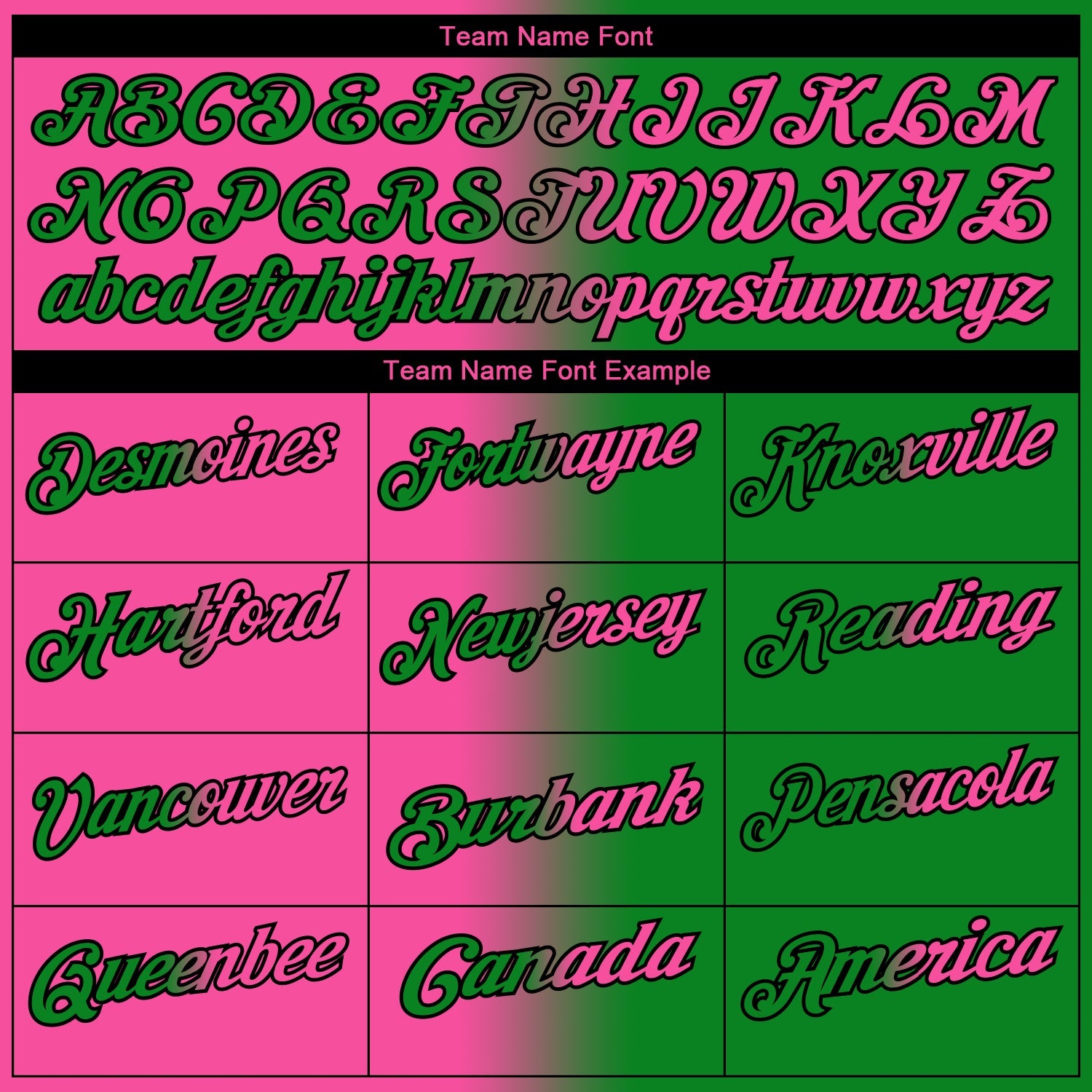 Custom Grass Green Pink-Black 3D Gradient Fashion Performance Polo Shirt