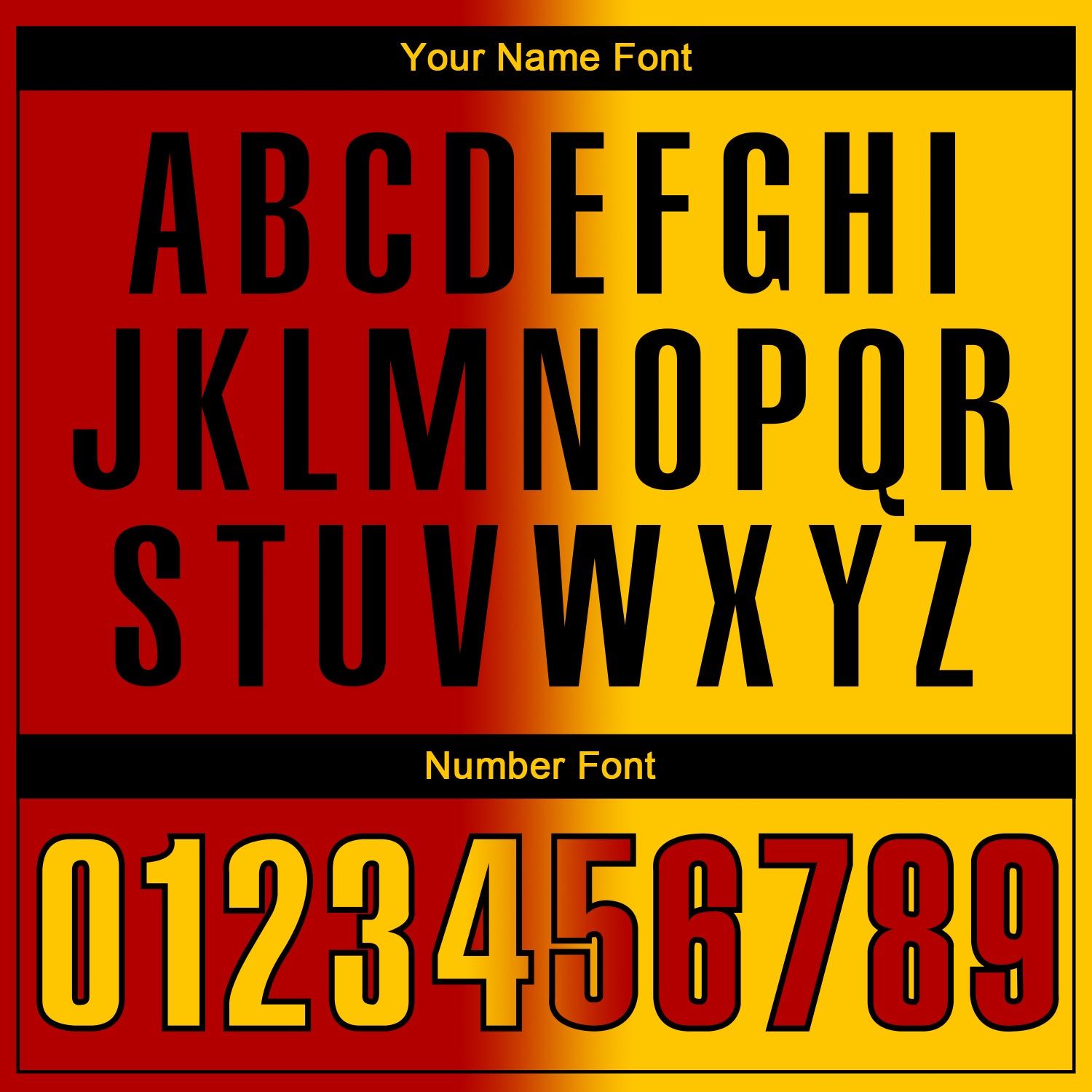 Custom Red Yellow-Black 3D Gradient Fashion Performance Polo Shirt