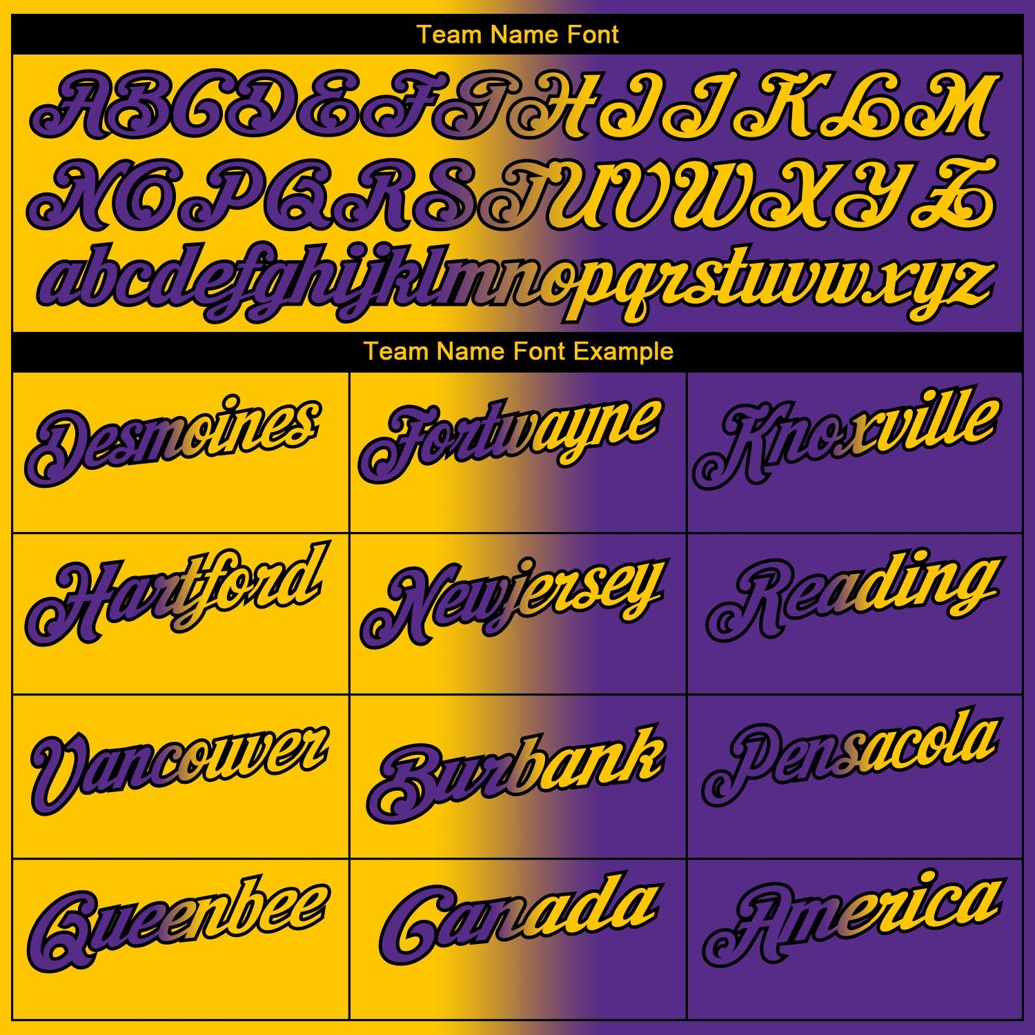 Custom Purple Yellow-Black 3D Gradient Fashion Performance Polo Shirt