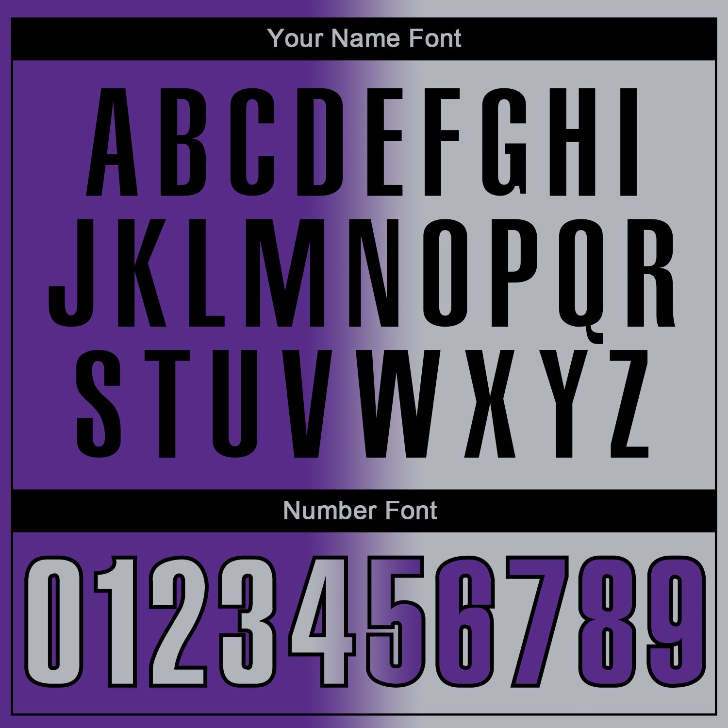 Custom Purple Gray-Black 3D Gradient Fashion Performance Polo Shirt