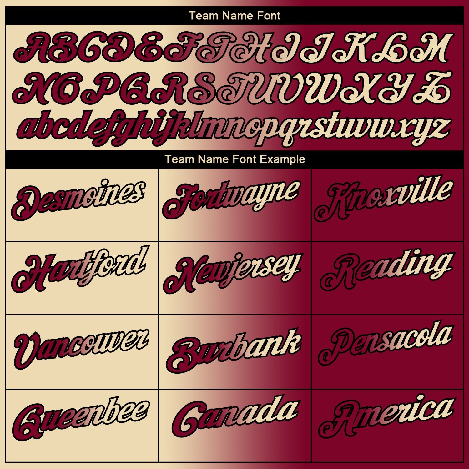 Custom Maroon Cream-Black 3D Gradient Fashion Performance Polo Shirt