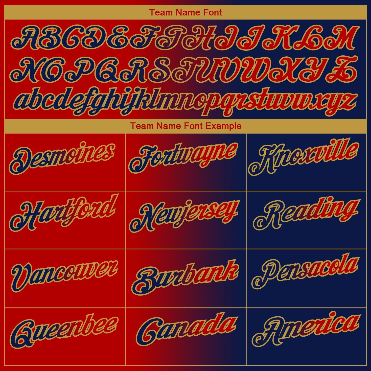 Custom Navy Red-Old Gold 3D Gradient Fashion Performance Polo Shirt