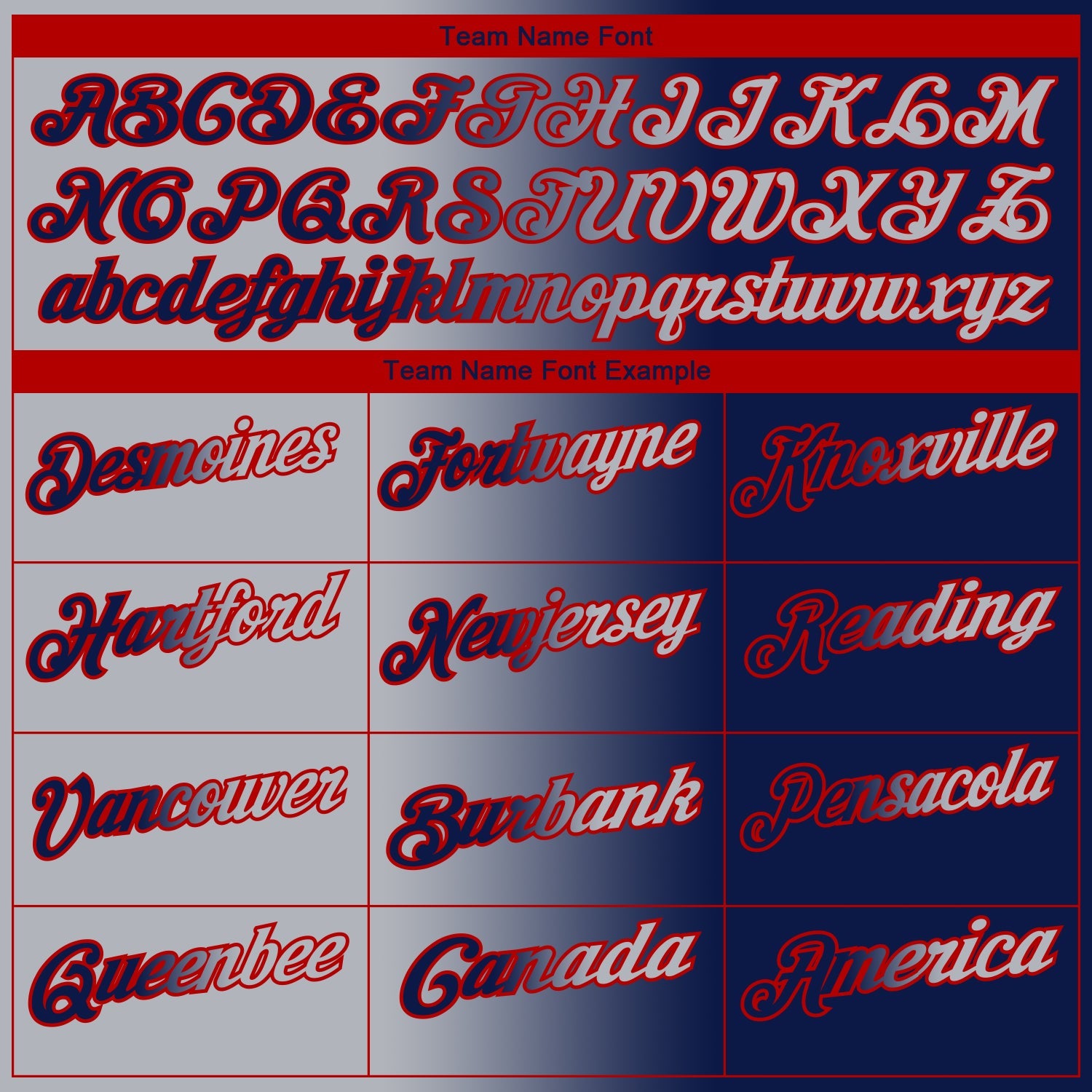 Custom Navy Gray-Red 3D Gradient Fashion Performance Polo Shirt