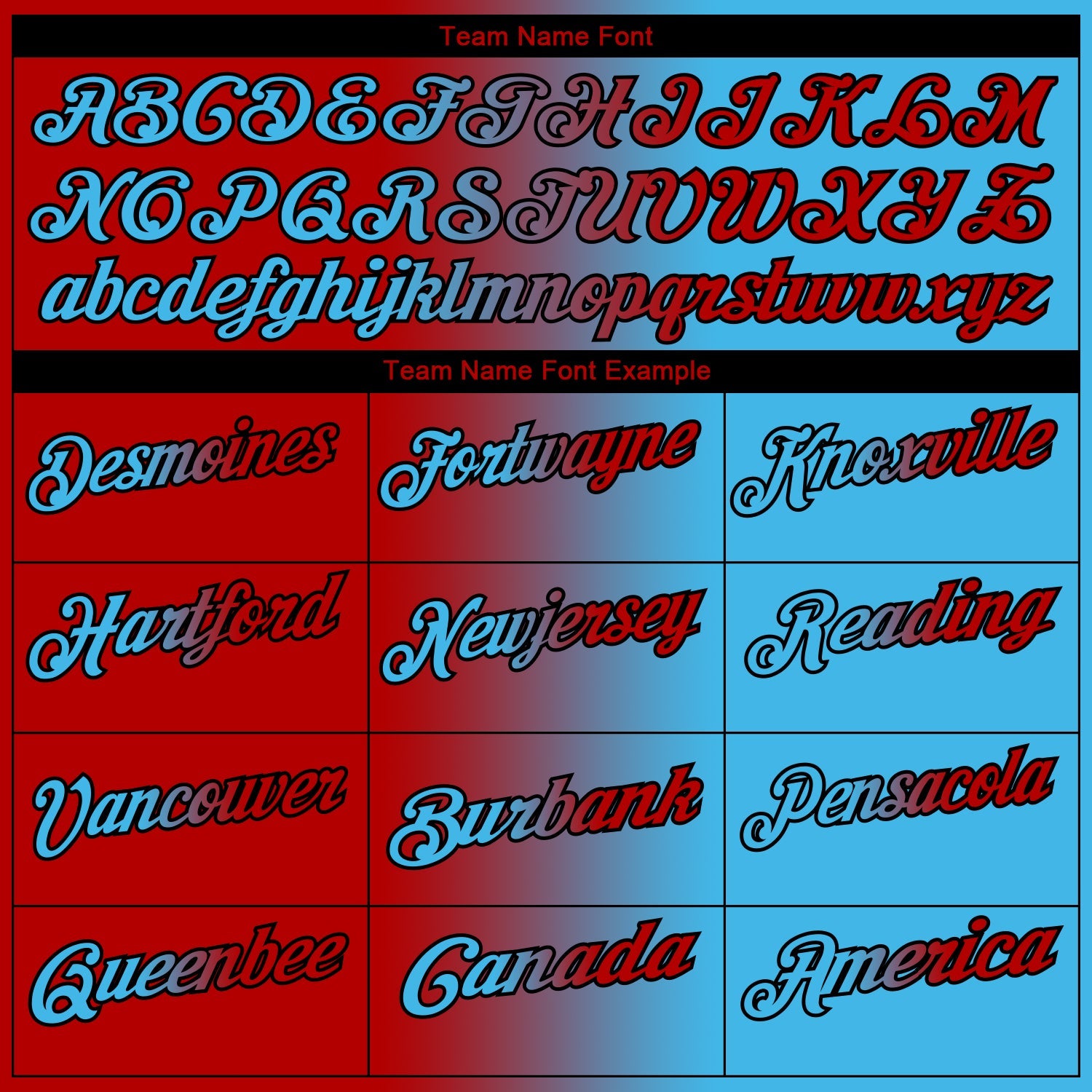 Custom Sky Blue Red-Black 3D Gradient Fashion Performance Polo Shirt