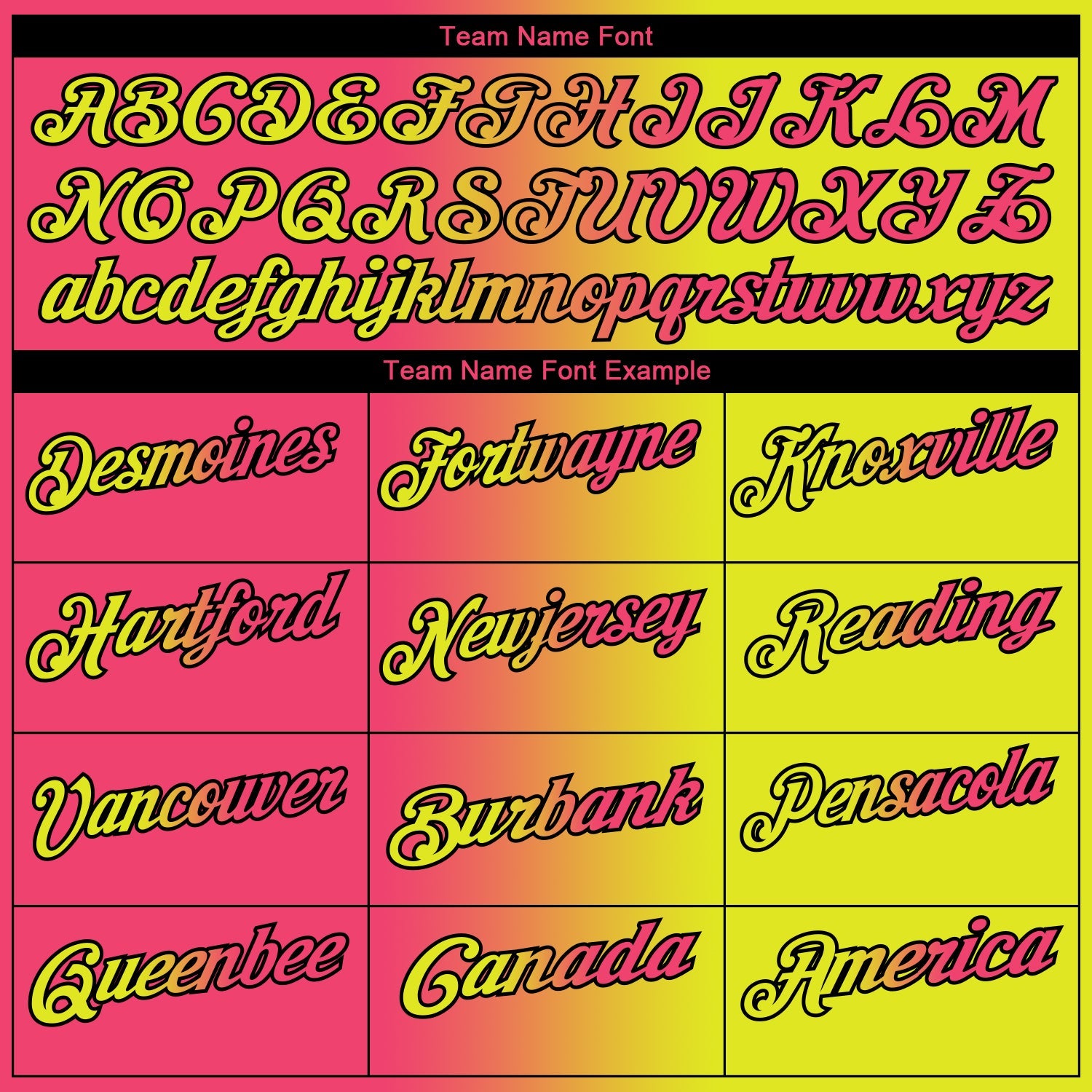 Custom Neon Yellow Neon Pink-Black 3D Gradient Fashion Performance Polo Shirt