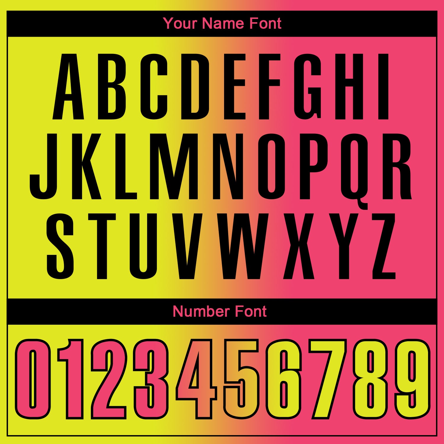 Custom Neon Yellow Neon Pink-Black 3D Gradient Fashion Performance Polo Shirt