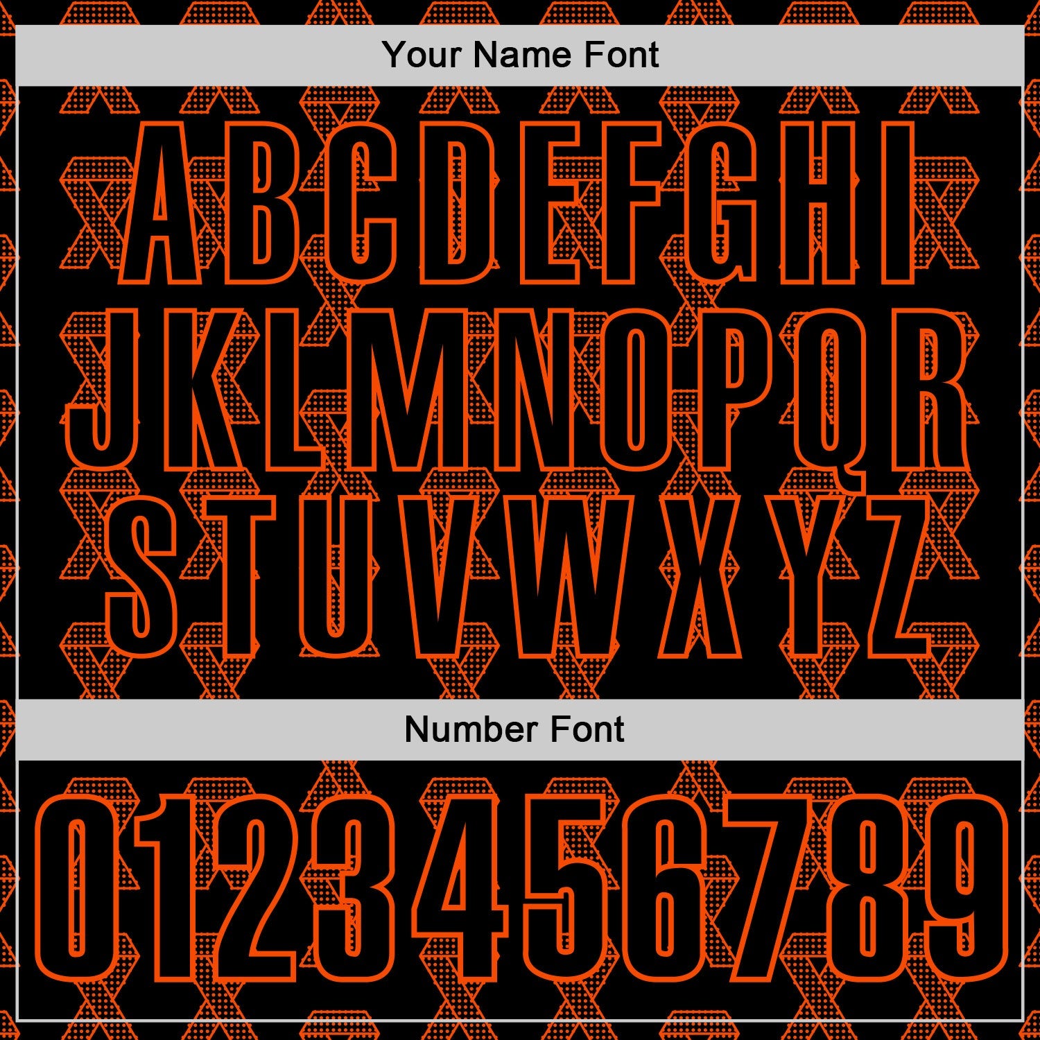 Custom Black Orange 3D Pattern Design Orange Ribbon Kidney Cancer Awareness Performance Polo Shirt