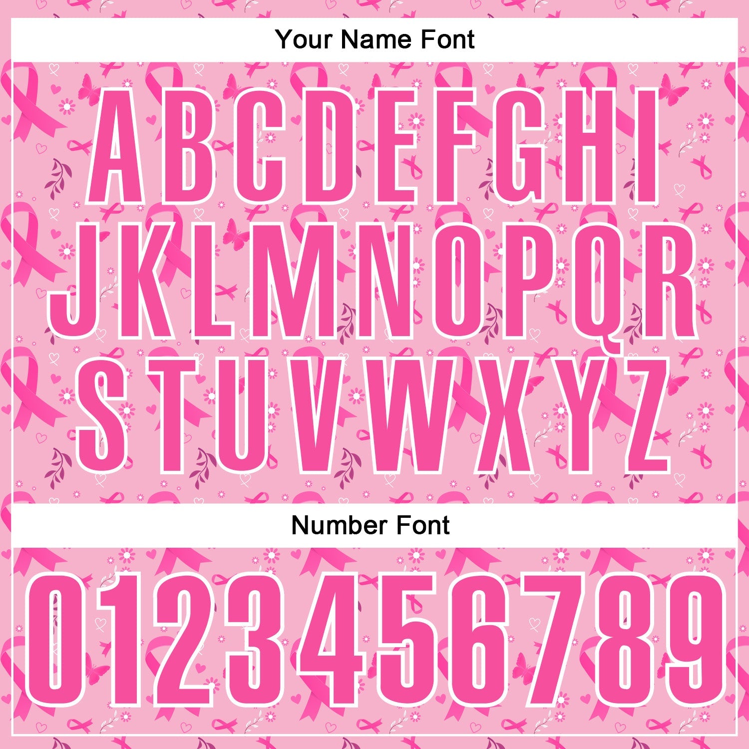 Custom Light Pink Pink-White 3D Pink Ribbon Breast Cancer Awareness Performance Polo Shirt