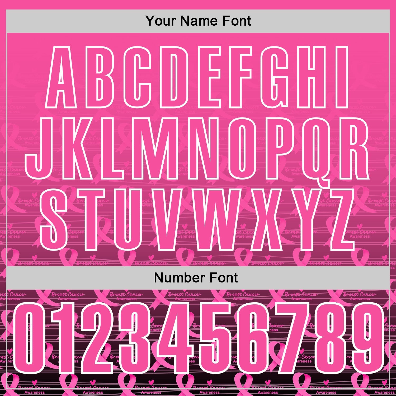 Custom Pink Black-White 3D Gradient Pink Ribbon Breast Cancer Awareness Performance Polo Shirt