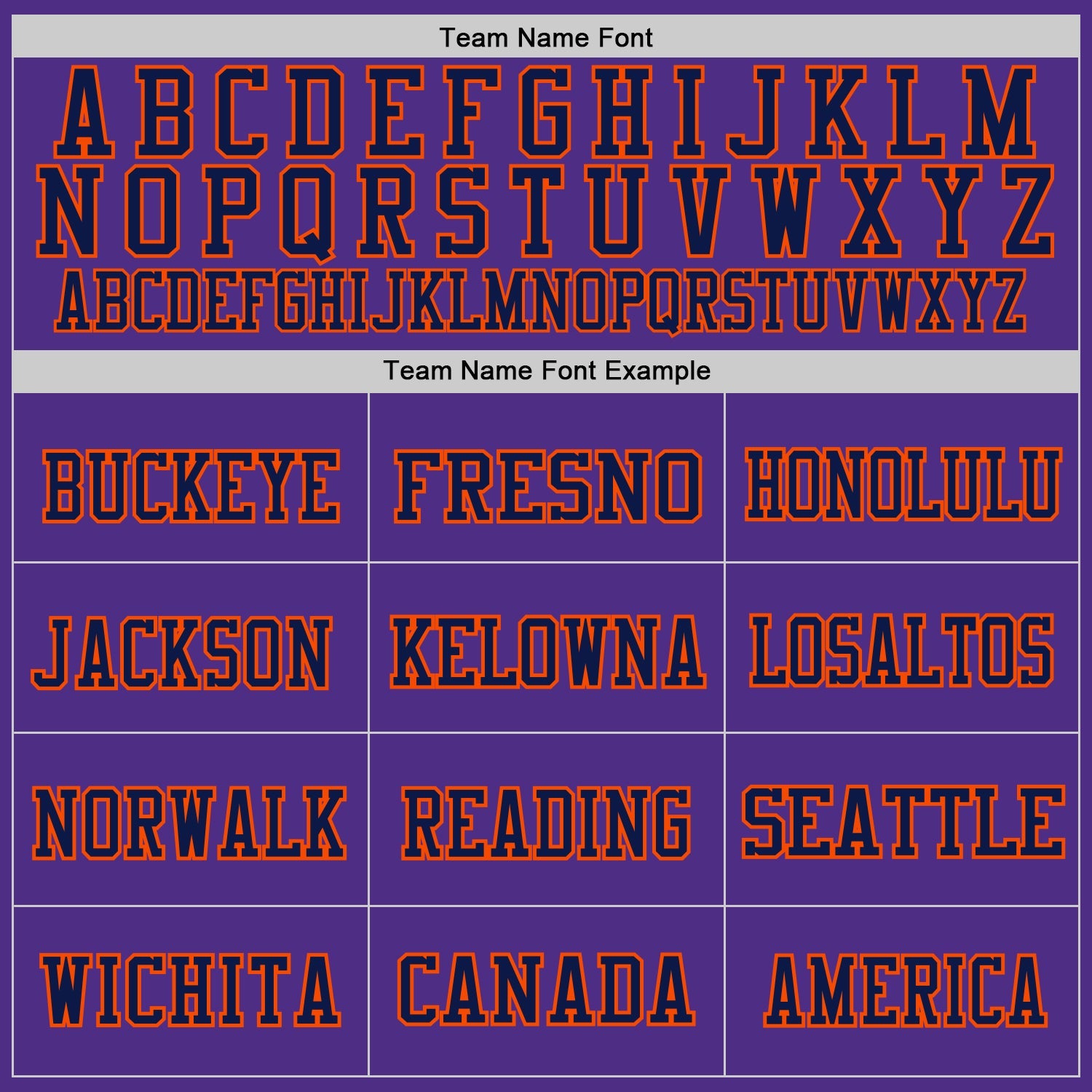 Custom Purple Navy-Orange Mesh Authentic Throwback Football Jersey