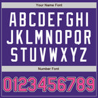 Custom Purple Pink-Black Authentic Baseball Jersey