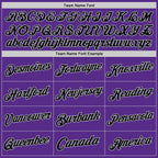 Custom Purple Black-Gray Authentic Throwback Basketball Jersey