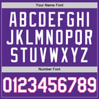 Custom Purple White-Pink Authentic Throwback Basketball Jersey