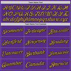 Custom Purple Black-Old Gold Authentic Throwback Basketball Jersey