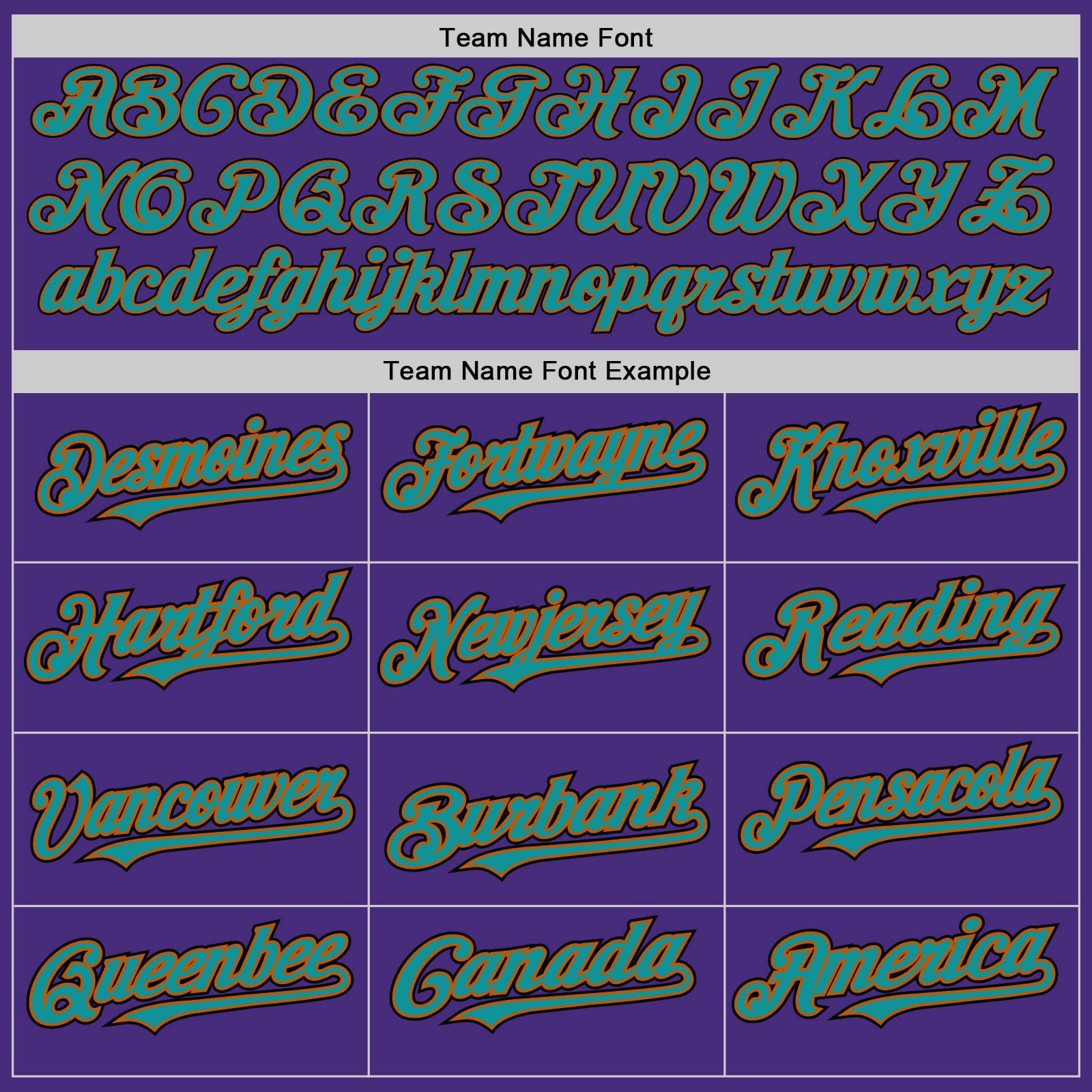 Custom Purple Texas Orange Teal Black-White Authentic Baseball Jersey