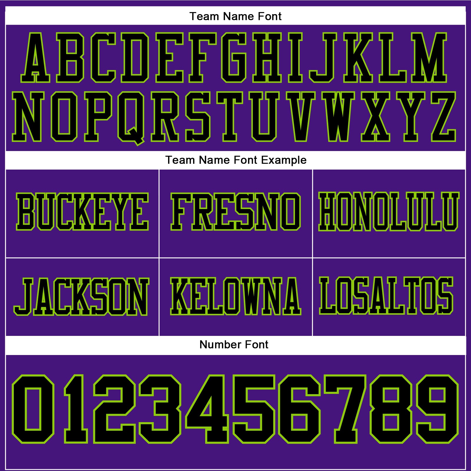 Custom Purple Black-Neon Green Authentic Football Jersey