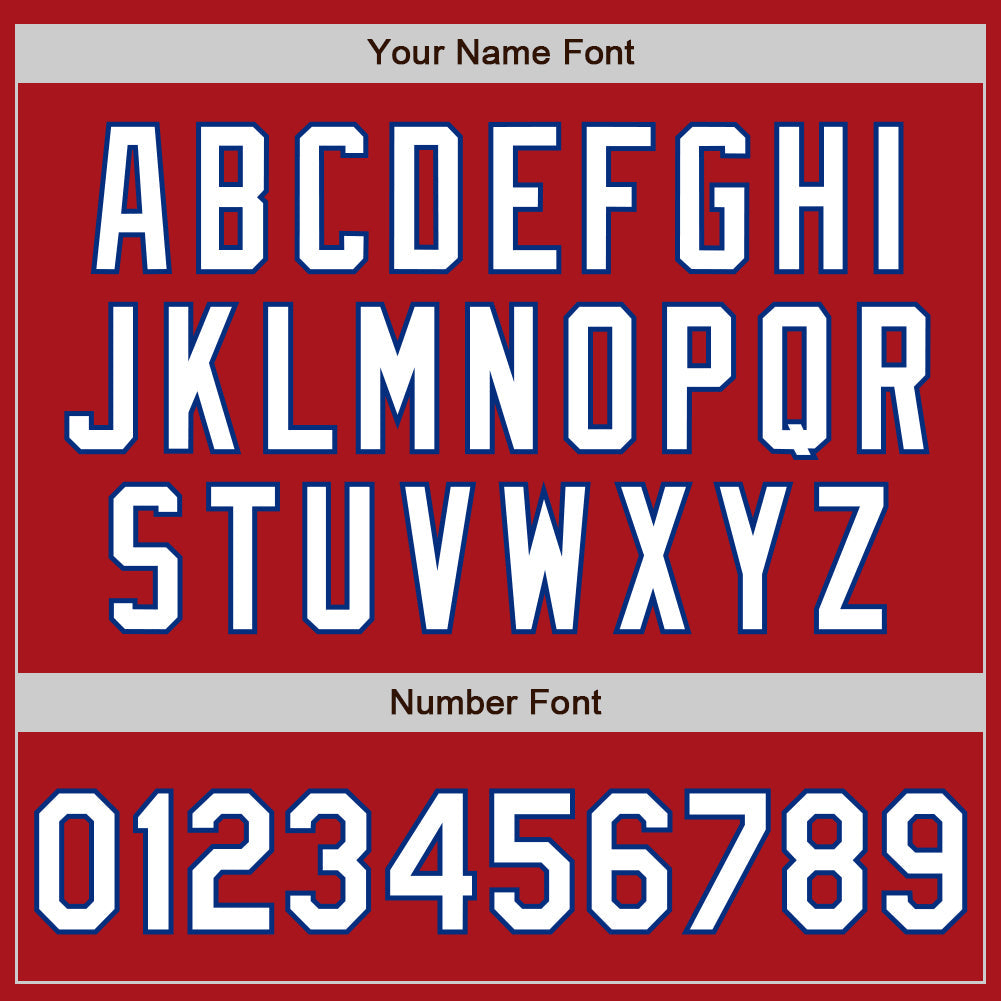 Custom Stitched Red White-Royal Baseball Pullover Sweatshirt Hoodie