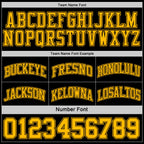 Custom Reversible Black Gold Double Side Sublimation Basketball Suit Jersey