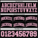 Custom Reversible Black Light Pink Double Side Sublimation Basketball Suit Jersey