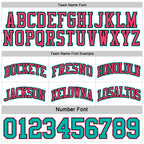 Custom Reversible Black Neon Pink-Aqua Double Side Sublimation Basketball Suit Jersey