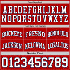 Custom Navy White-Red Reversible Double Side Sublimation Basketball Suit Jersey