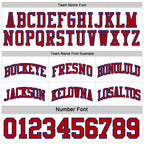 Custom Royal Red-White Reversible Double Side Sublimation Basketball Suit Jersey