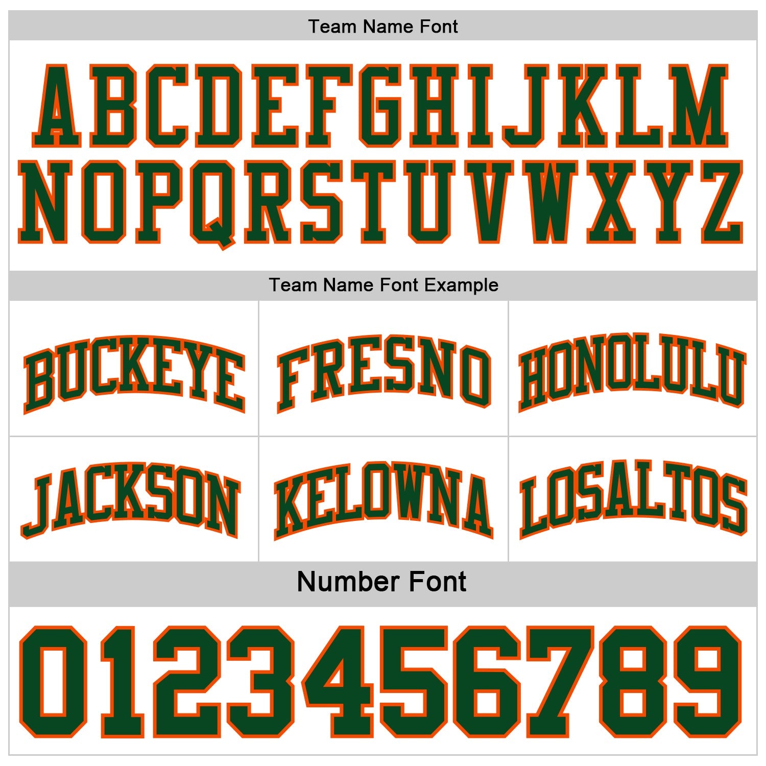 Custom Reversible Green Orange-White Double Side Sublimation Basketball Suit Jersey