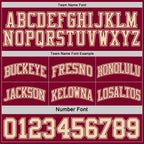 Custom Reversible Maroon Cream Double Side Sublimation Basketball Suit Jersey