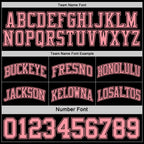 Custom Reversible Black Medium Pink Double Side Sublimation Basketball Suit Jersey