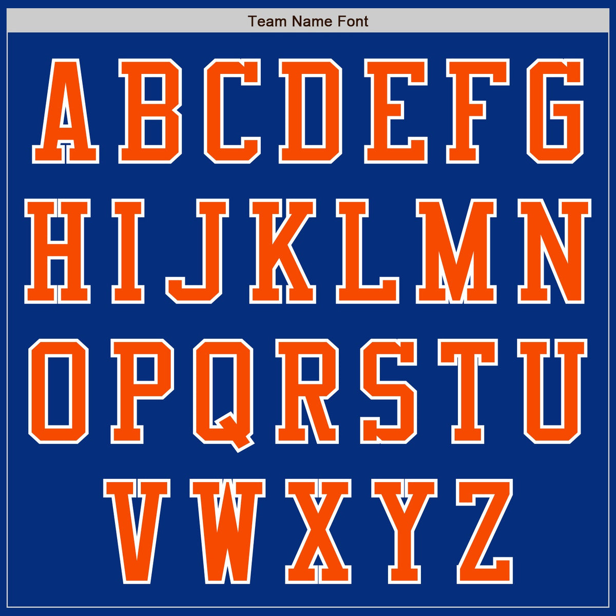 Custom Royal Orange-White Authentic Baseball Jersey